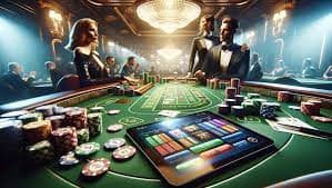Pemain Indonesia menikmati kasino langsung udangbet77 dari ponsel dengan tampilan dealer baccarat